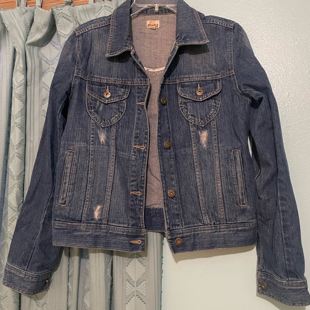mudd y2k vintage denim jacket